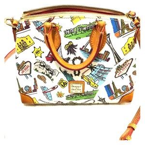 DOONEY & BOURKE Bag AMERICANA CROSSBODY - WHITE